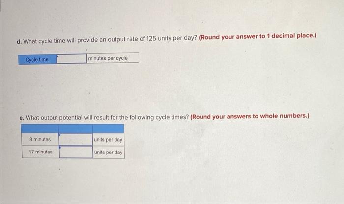An assembly line with 19 tasks is to be balanced.