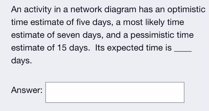 I need excel to be used for the answer An