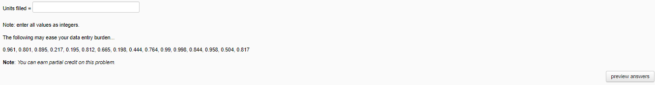 (1 point) Martin Weir, an inventory expert at