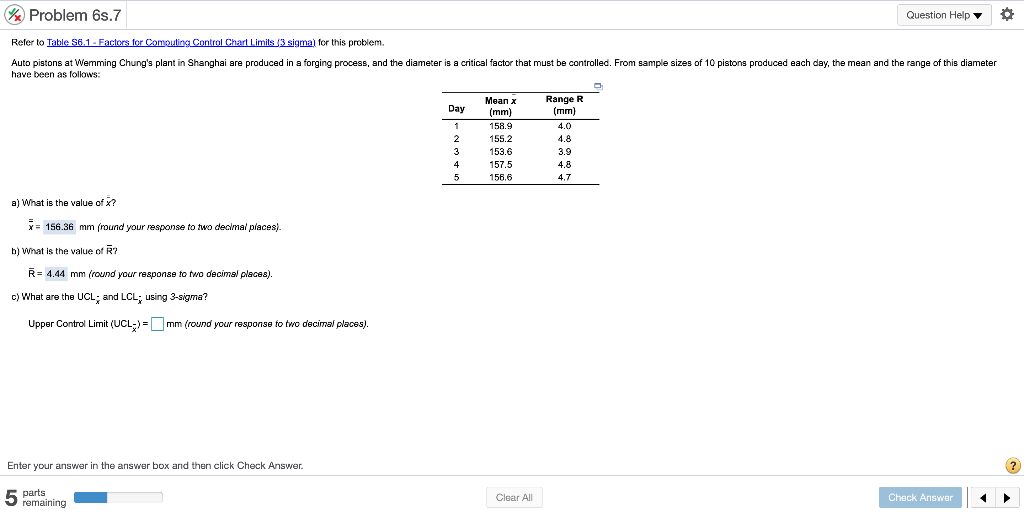 Problem 6s.20 Question Help Jamison Kovach Supply