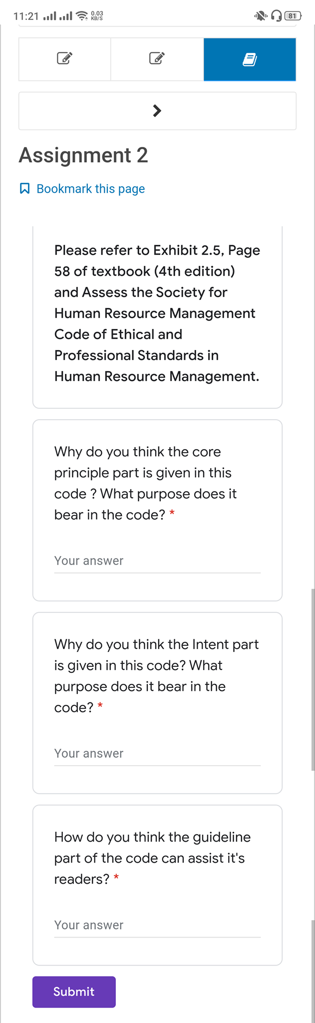 Core Principle As HR professionals, we are