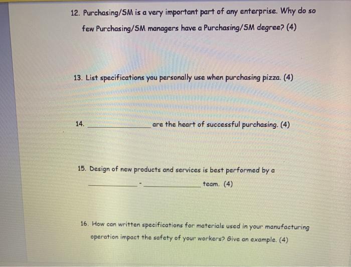 10. Your bakery just signed a contract to produce