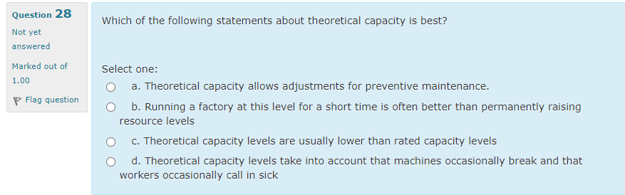 Question 27 Demand. The standard equation used by
