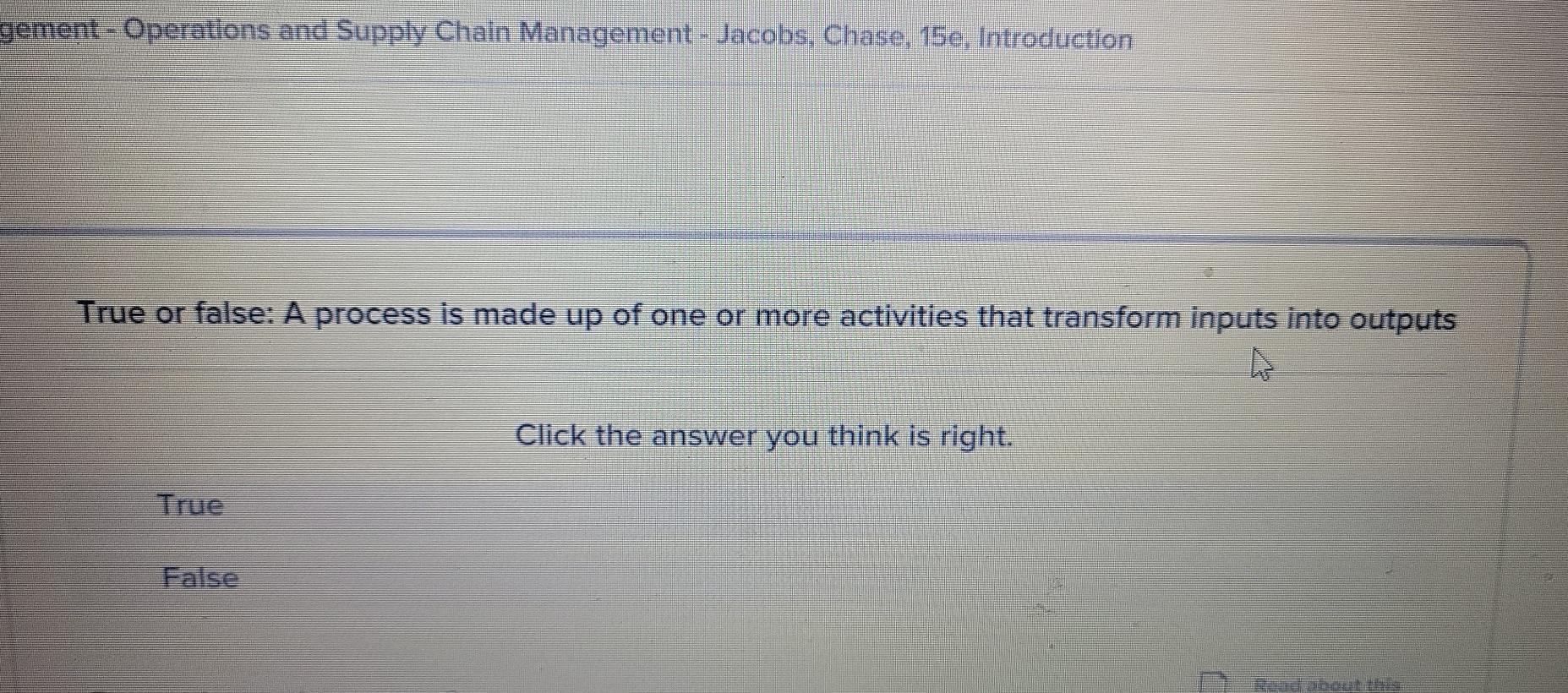 gement - Operations and Supply Chain Management -