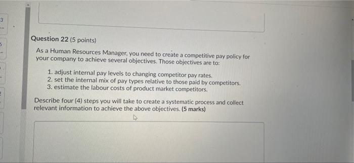 Each question is worth 5 marks. 3 Question 21 (5