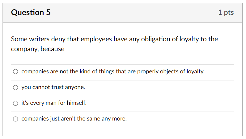 Question 2 1 pts A "trade secret" O is legally