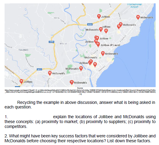 International Airport Jollibee McDonald's