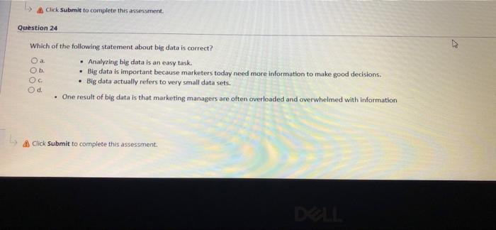 & Moving to another question will save this