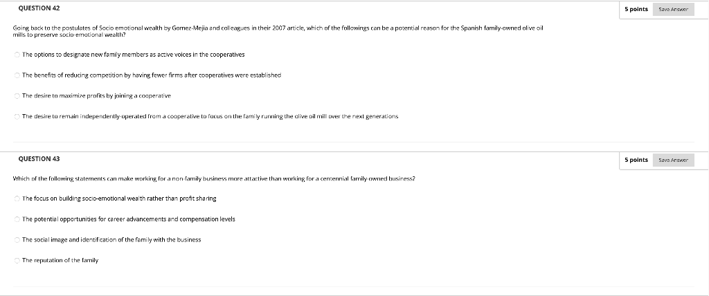 QUESTION 42 5 points Arsen Going back to the