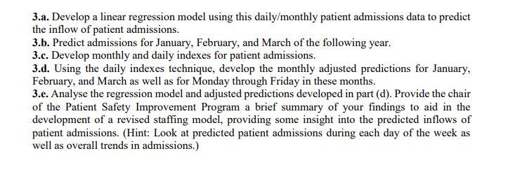 QUESTION 3 25 points) Recent medical errors at