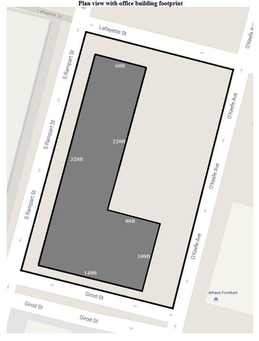 4. (30 points) A plan view is provided on page 6