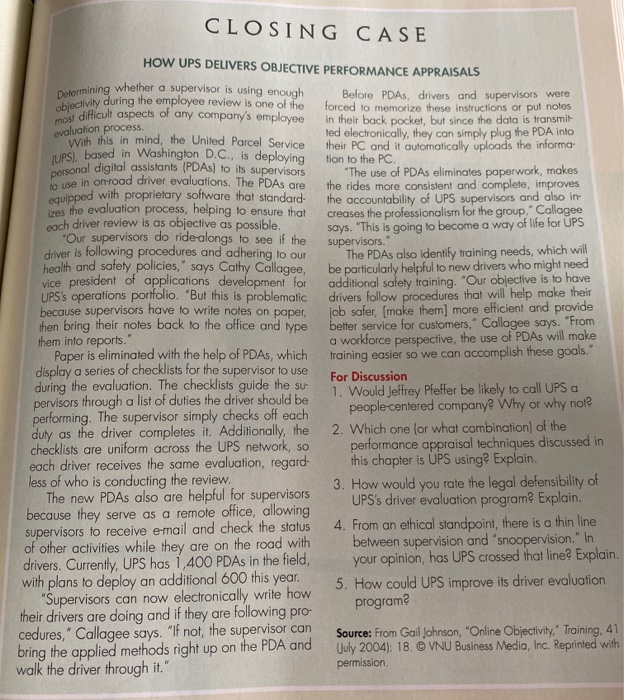 I just need number 2 CLOSING CASE evaluation