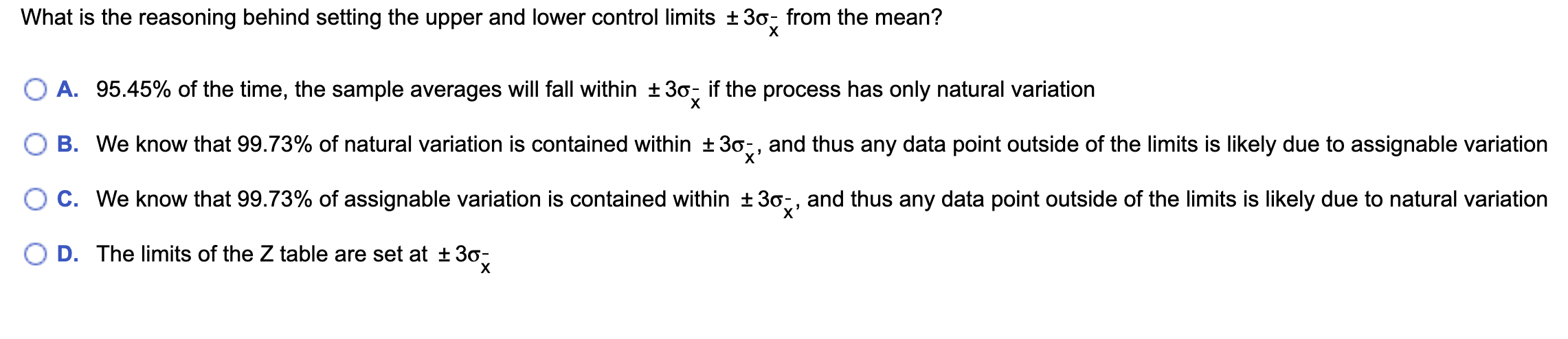What is the reasoning behind setting the upper