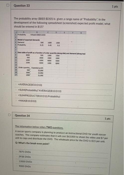 plz answer all of them. Consider the spreadsheet