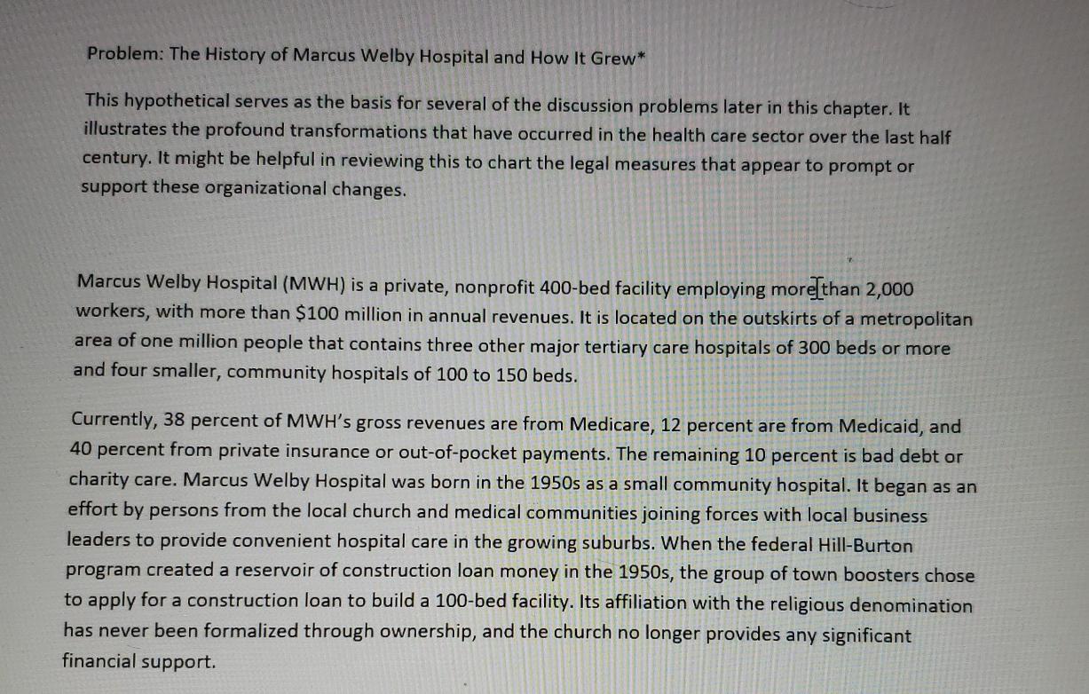 In a one to two-page paper complete this