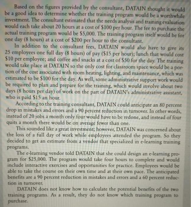 CASE STUDY DATAIN DATAIN is a company that was