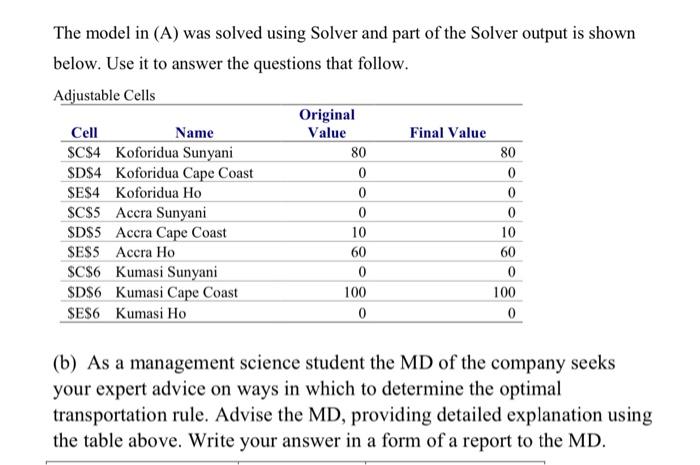 1A) (a) Using practical examples from the field
