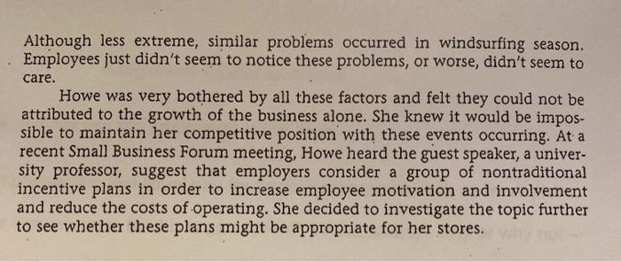 Consider implementing individual