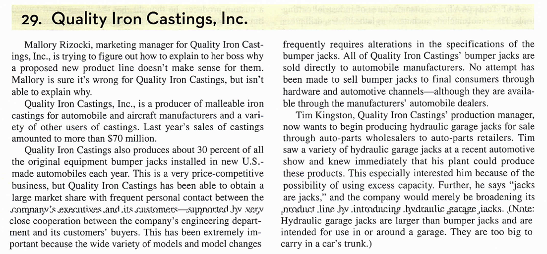 Explain the current marketing strategy for the