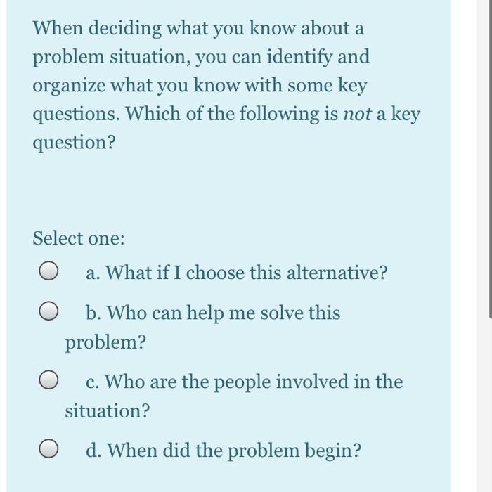 When considering how well a particular