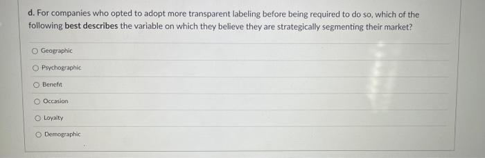 However many you can answer would be helpful!