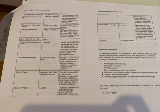 please read and solve this case study.This report
