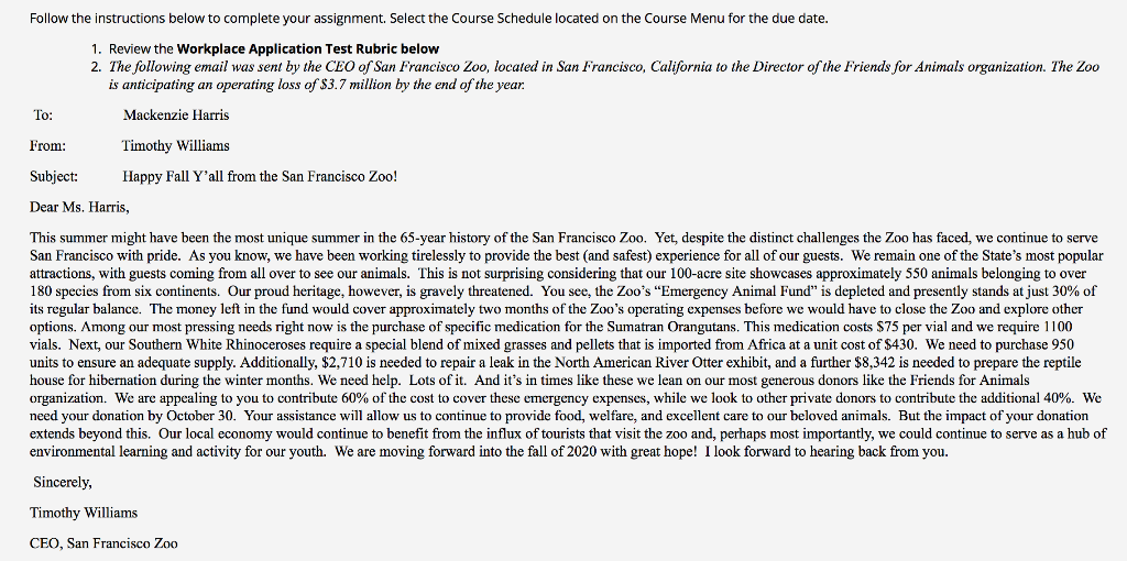 Follow the instructions below to complete your