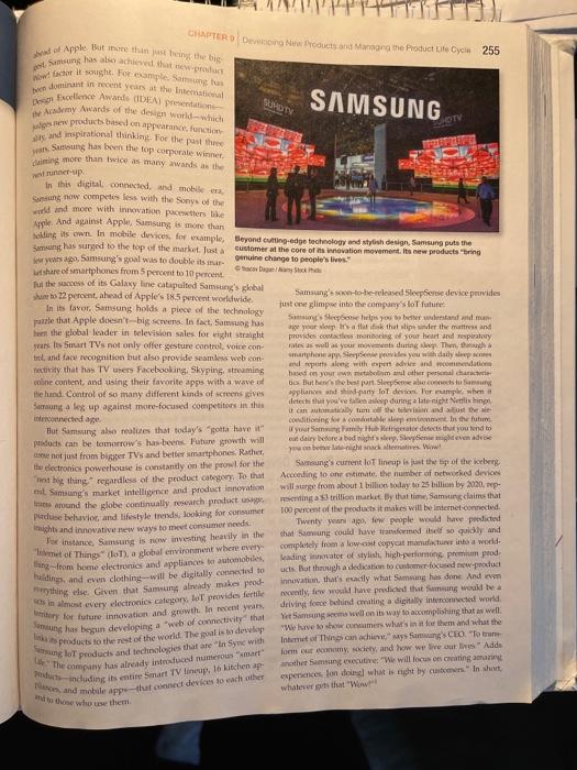 2. How does Samsung thrive in its competitive new