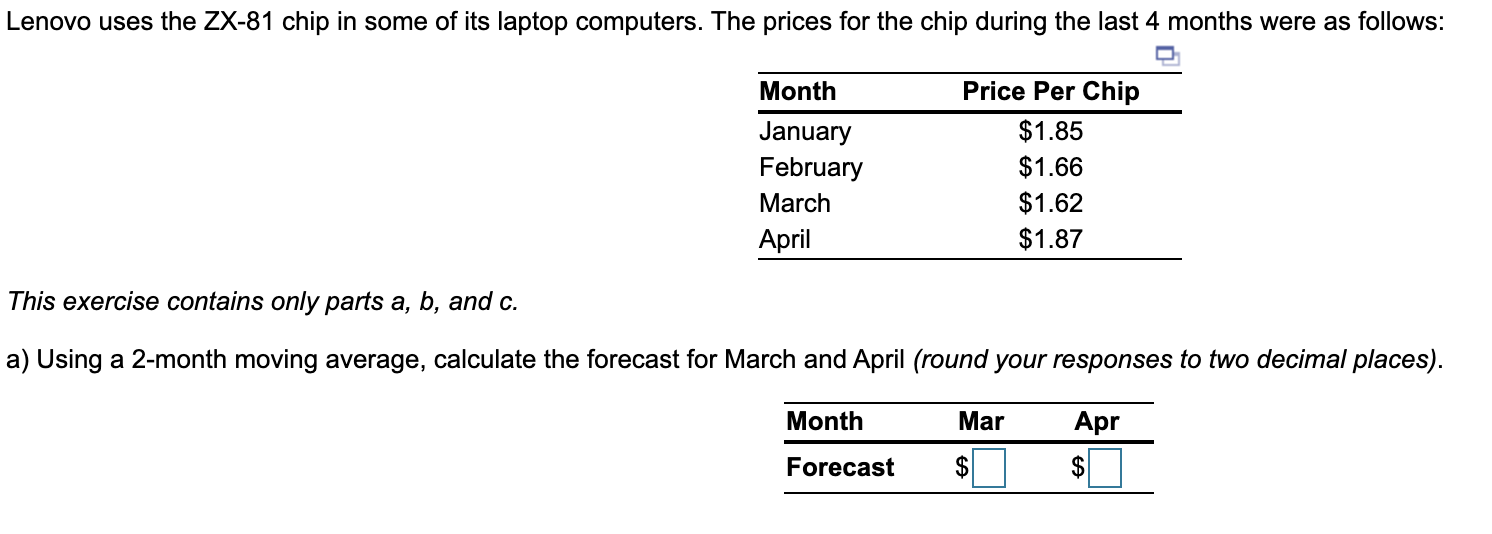 Lenovo uses the ZX-81 chip in some of its laptop