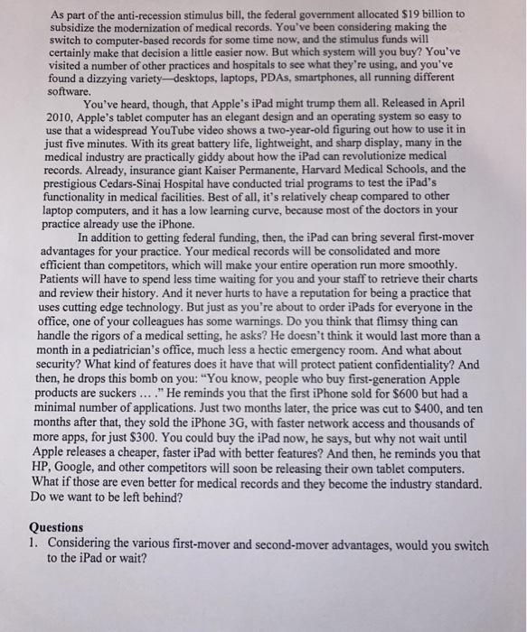 May you answer all 3 questions Thank you I would