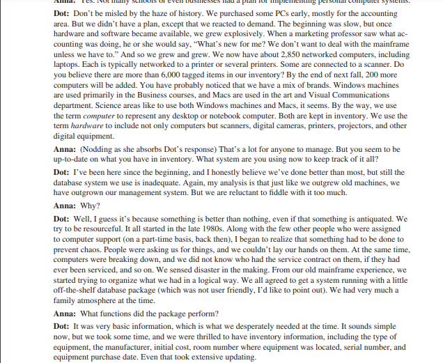 E-1. Analyze the five interviews. In a paragraph,