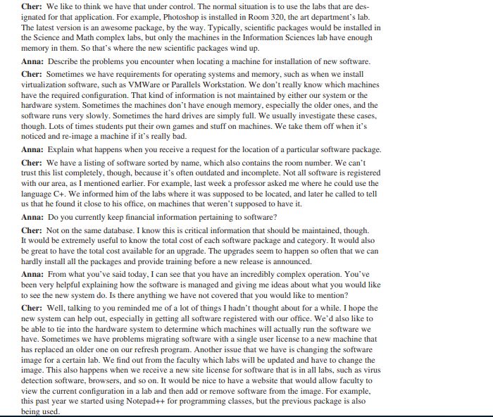 E-1. Analyze the five interviews. In a paragraph,