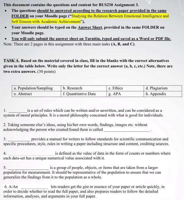 bus230 the research name :Studying the relation