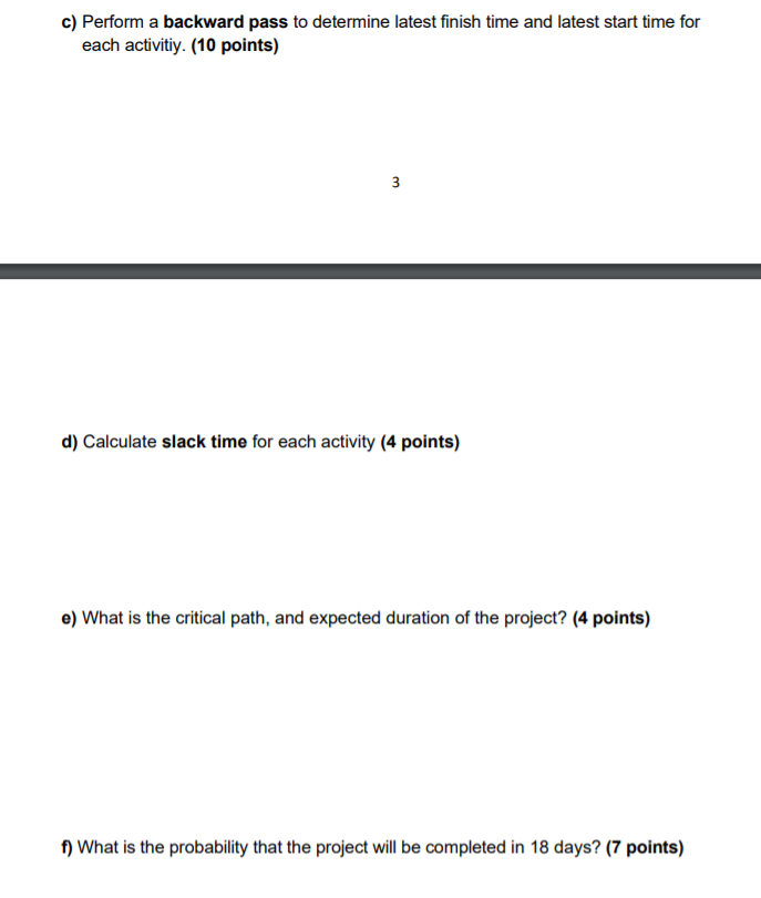 operations analysis question. Please help me