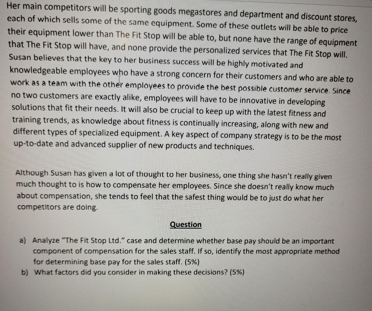 The Fit Stop Ltd. The Fit Stop Ltd. is a