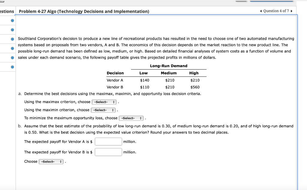 THIS IS ALL ONE QUESTION plan it estions Problem