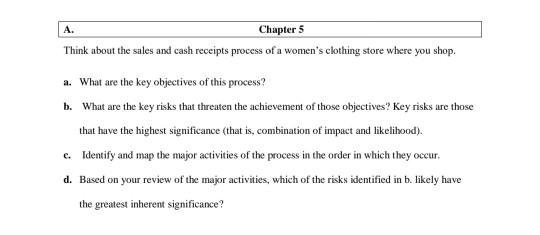 course name :Internal audit and risk management.