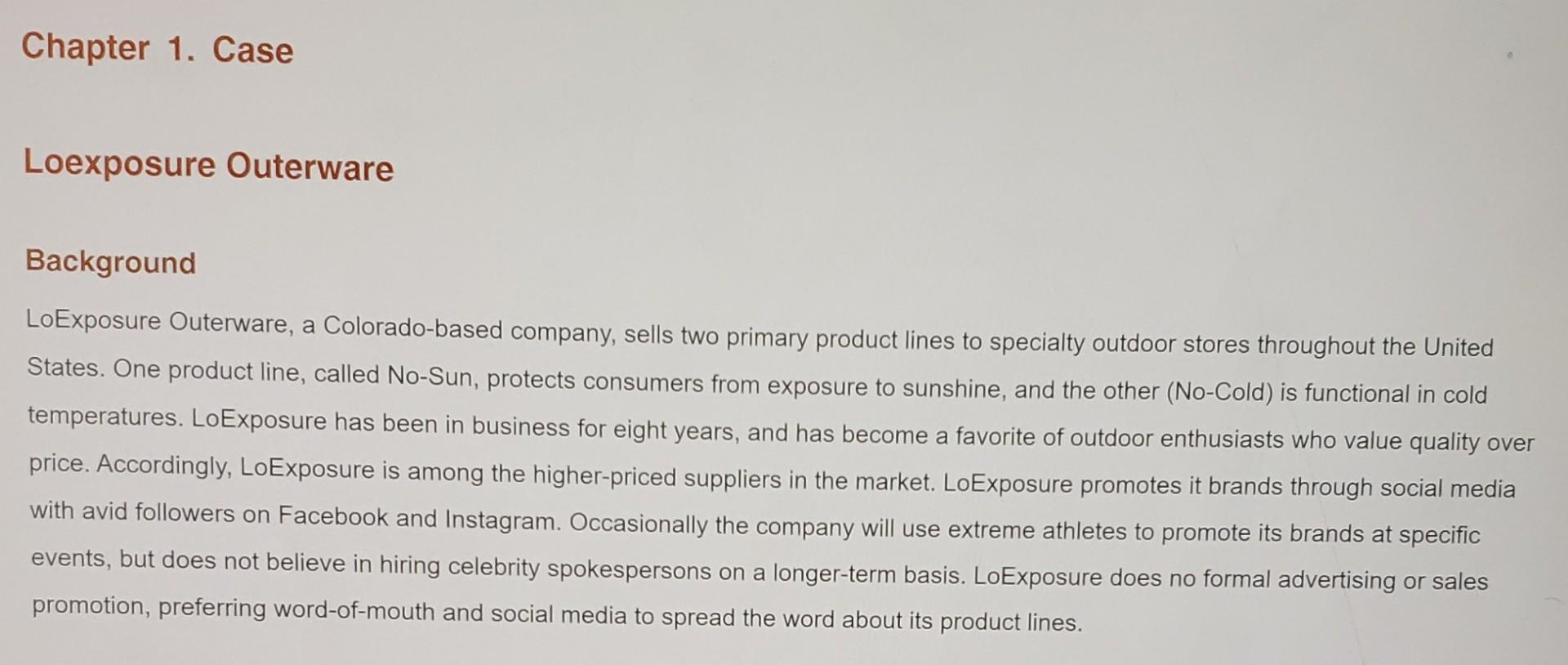 Questions 1. How would you evaluate Kelly's