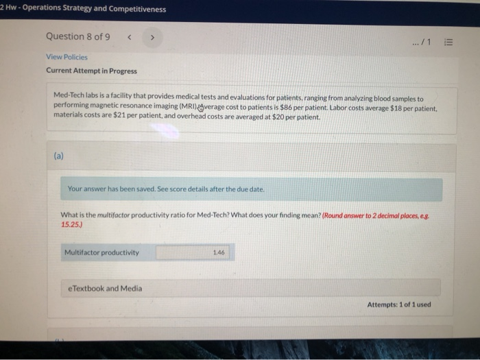 2 Hw - Operations Strategy and Competitiveness >