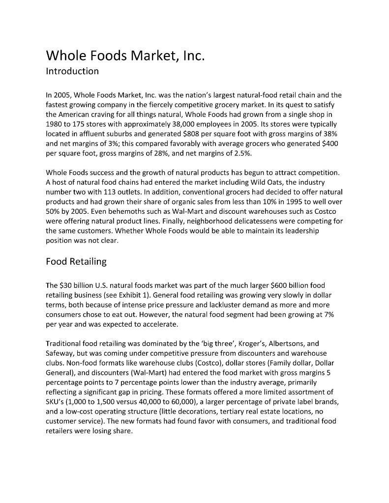 Competitive Analysis Competitive advantages can