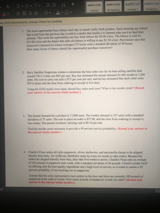 - A review 3 1 1 AaBbccdEe Aalbeddee No Spacing