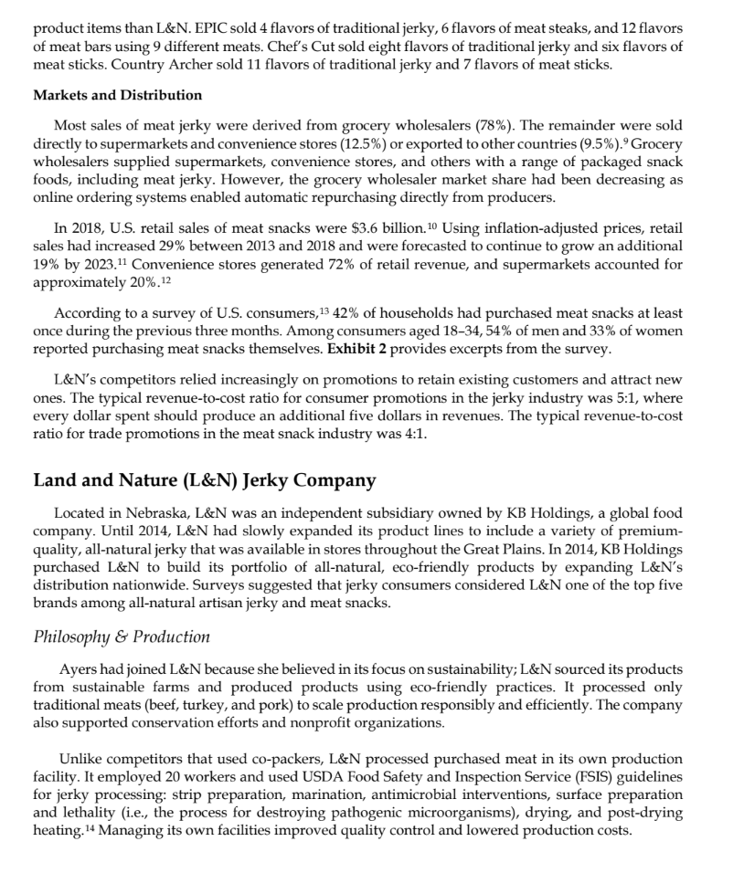 Questions: 1. Analyze the effectiveness of land