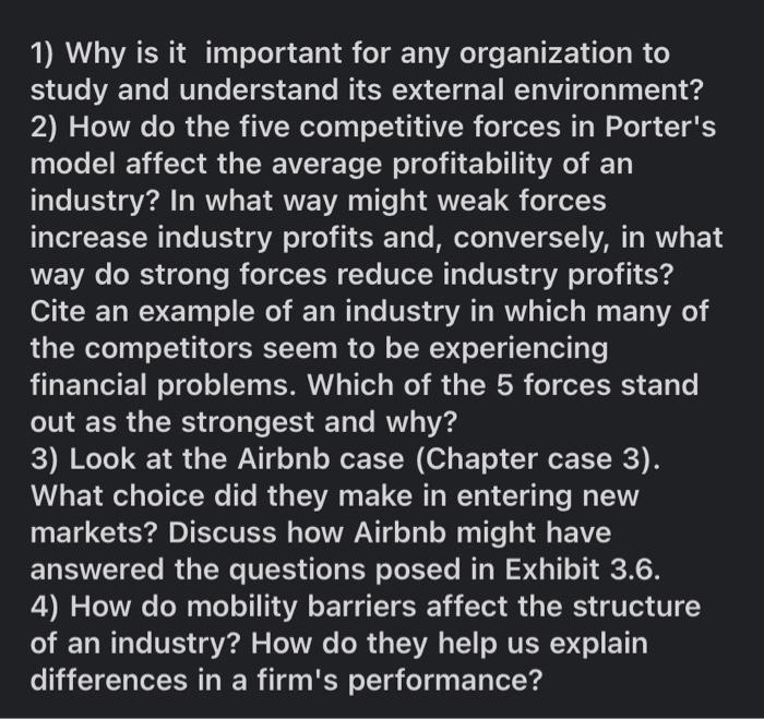 please answer asap thank you 1) Why is it