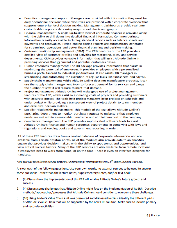 Part B: (24 Marks) Read the Case* below: Consider