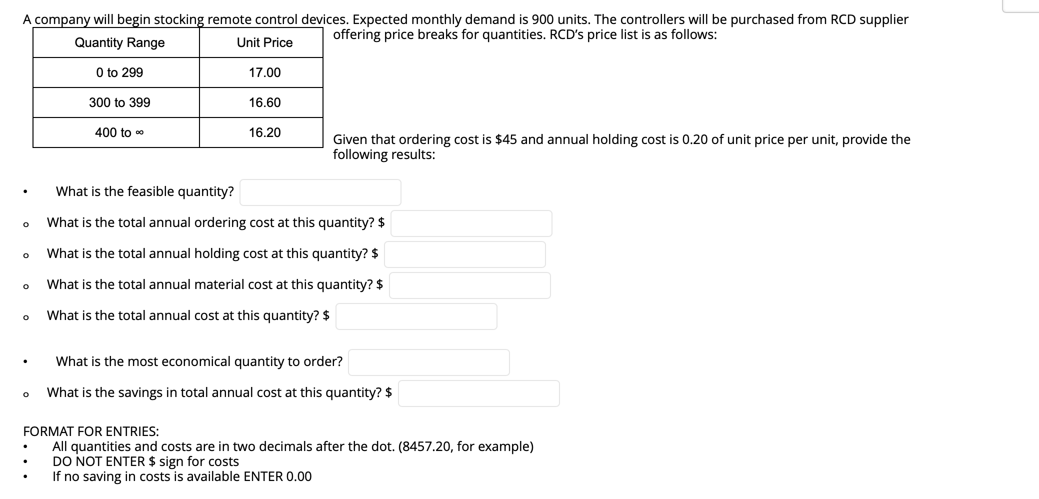 A company will begin stocking remote control