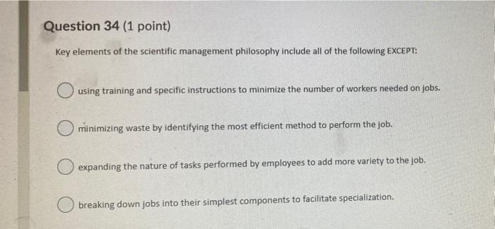 questions 34, 20, 10 Question 34 (1 point) Key