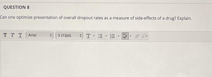 for clinical trials class please answer quick ill