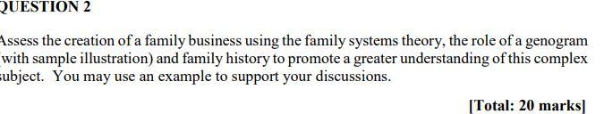 NOTE: Kindly give example to support your