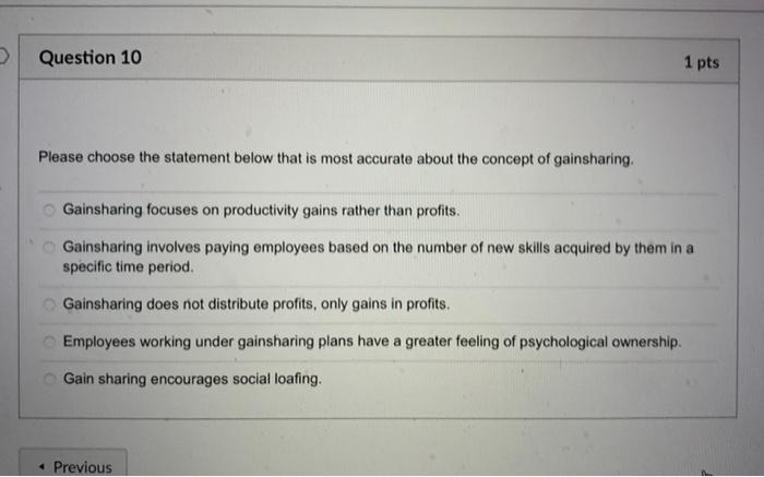 Please choose the best option below that is an