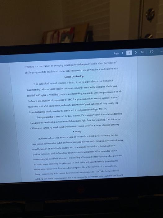 Does this wroting sample demonstrate acceptable